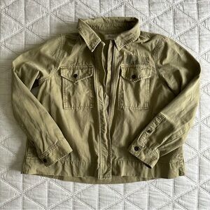 Madewell Women's Olive Green Utility Jacket